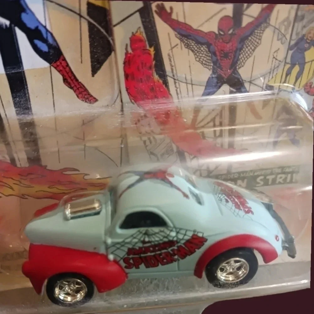 Johny lightning marvel the amazing spiderman lot of 3 cars